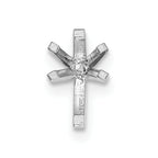 14kw Pear Straight Prong w/ Peg .75ct. Setting