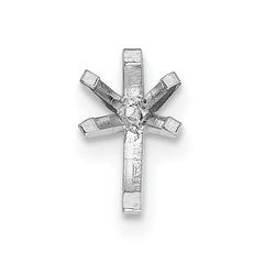 14kw Pear Straight Prong w/ Peg .75ct. Setting