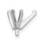 14kw Pear Straight Prong w/ Peg .75ct. Setting