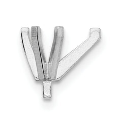 14kw Pear Straight Prong w/ Peg .75ct. Setting