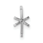14kw Marquise 6-Prong w/ Peg 1.00ct. Setting