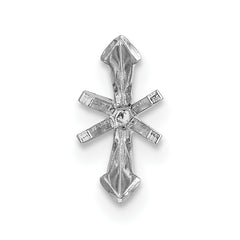 14kw Marquise 6-Prong V-End w/ Peg 1.00ct. Setting