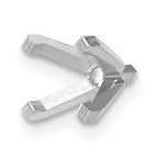 14kw Oval 4-Prong w/ Peg 1.00ct. Setting