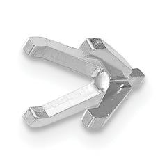 14kw Oval 4-Prong w/ Peg 1.00ct. Setting