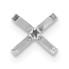 14kw Oval 4-Prong w/ Peg 1.00ct. Setting