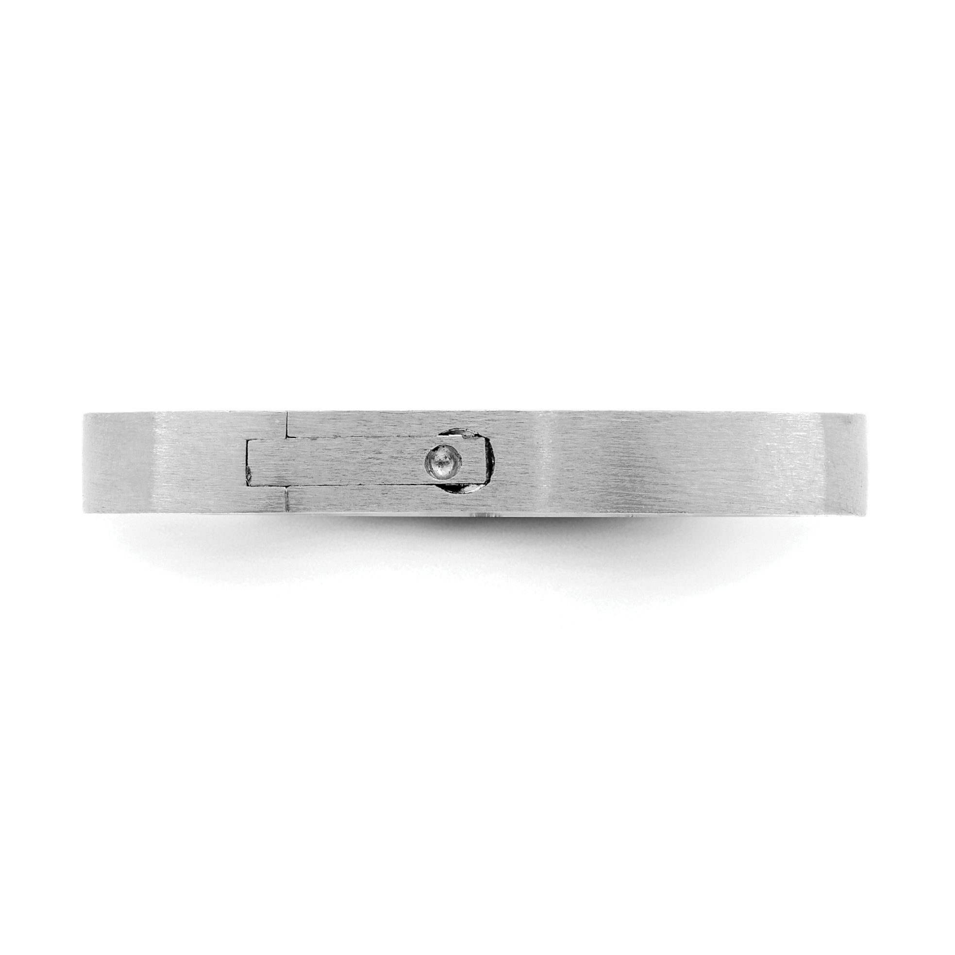14k White Gold 2.7mm CLIQ Hinged Shank