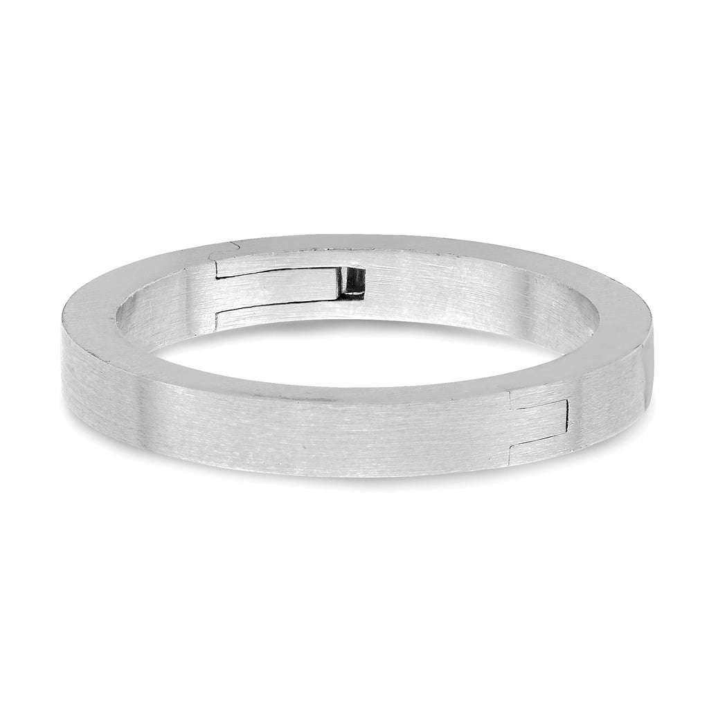 14k White Gold 2.7mm CLIQ Hinged Shank