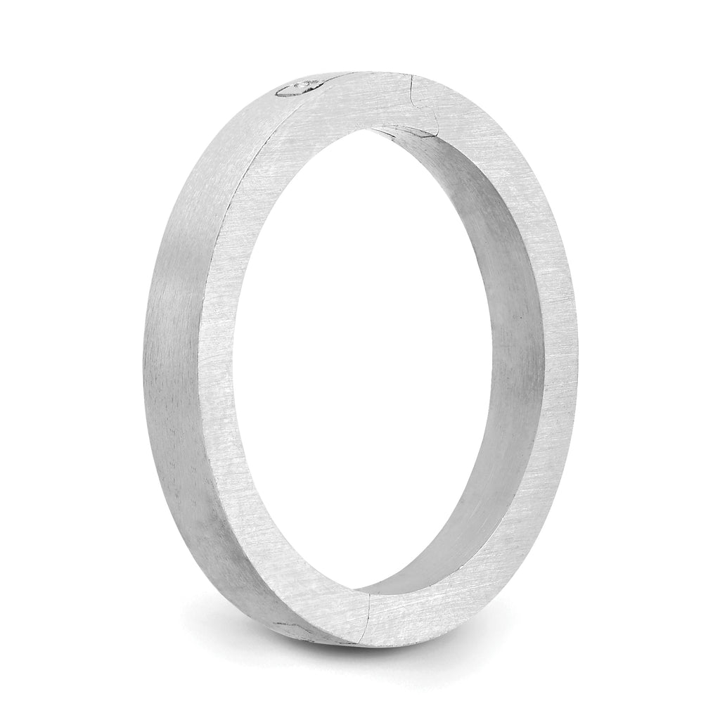 14k White Gold 2.7mm CLIQ Hinged Shank
