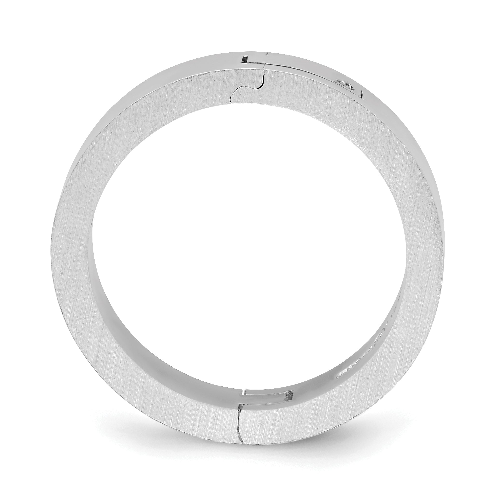 14k White Gold 4mm CLIQ Hinged Shank Secondary image