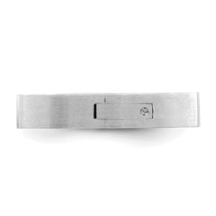 14k White Gold 4mm CLIQ Hinged Shank Size 9