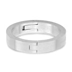 14k White Gold 4mm CLIQ Hinged Shank