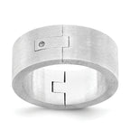 14k White Gold 8mm CLIQ Hinged Shank