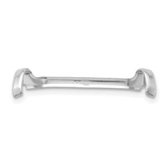 14k White Gold Ladies Ring Guard