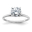 Lab-Grown Diamond Solitaire Engagement Ring in 14K White Gold (1 3/4 ct., VS+ F+), Size 7 - Sophia Jewelers