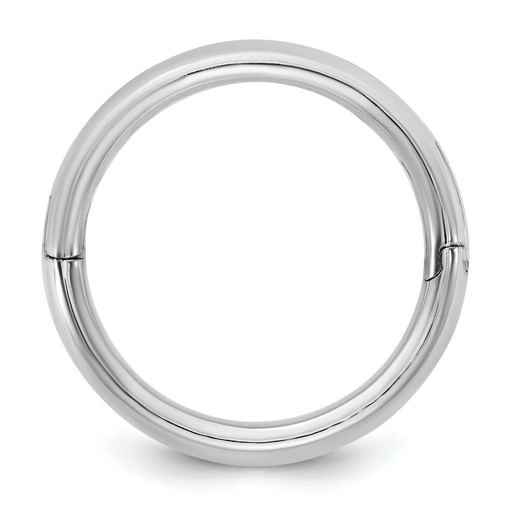 14kw CLIQ 4mm Hinged Comfort Fit Wedding Band