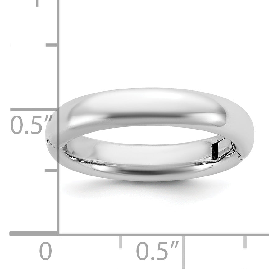 14kw CLIQ 4mm Hinged Comfort Fit Wedding Band