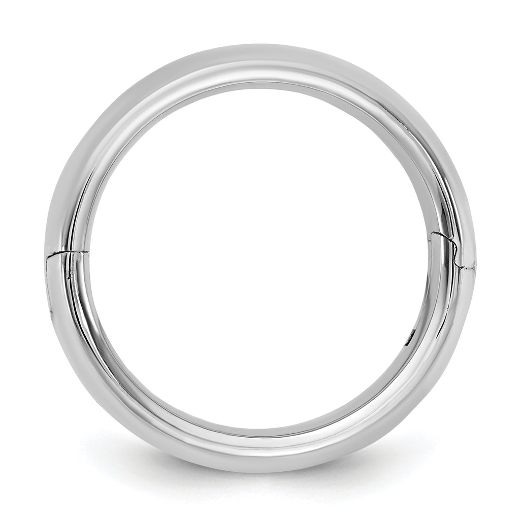 14kw CLIQ 6mm Hinged Comfort Fit Wedding Band