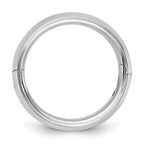 14kw CLIQ 6mm Hinged Comfort Fit Wedding Band