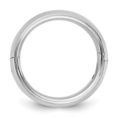 14kw CLIQ 6mm Hinged Comfort Fit Wedding Band Size 12.5