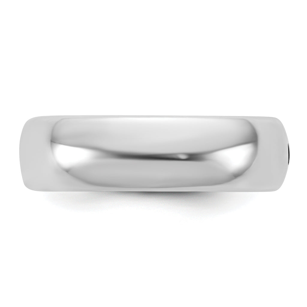 14kw CLIQ 6mm Hinged Comfort Fit Wedding Band