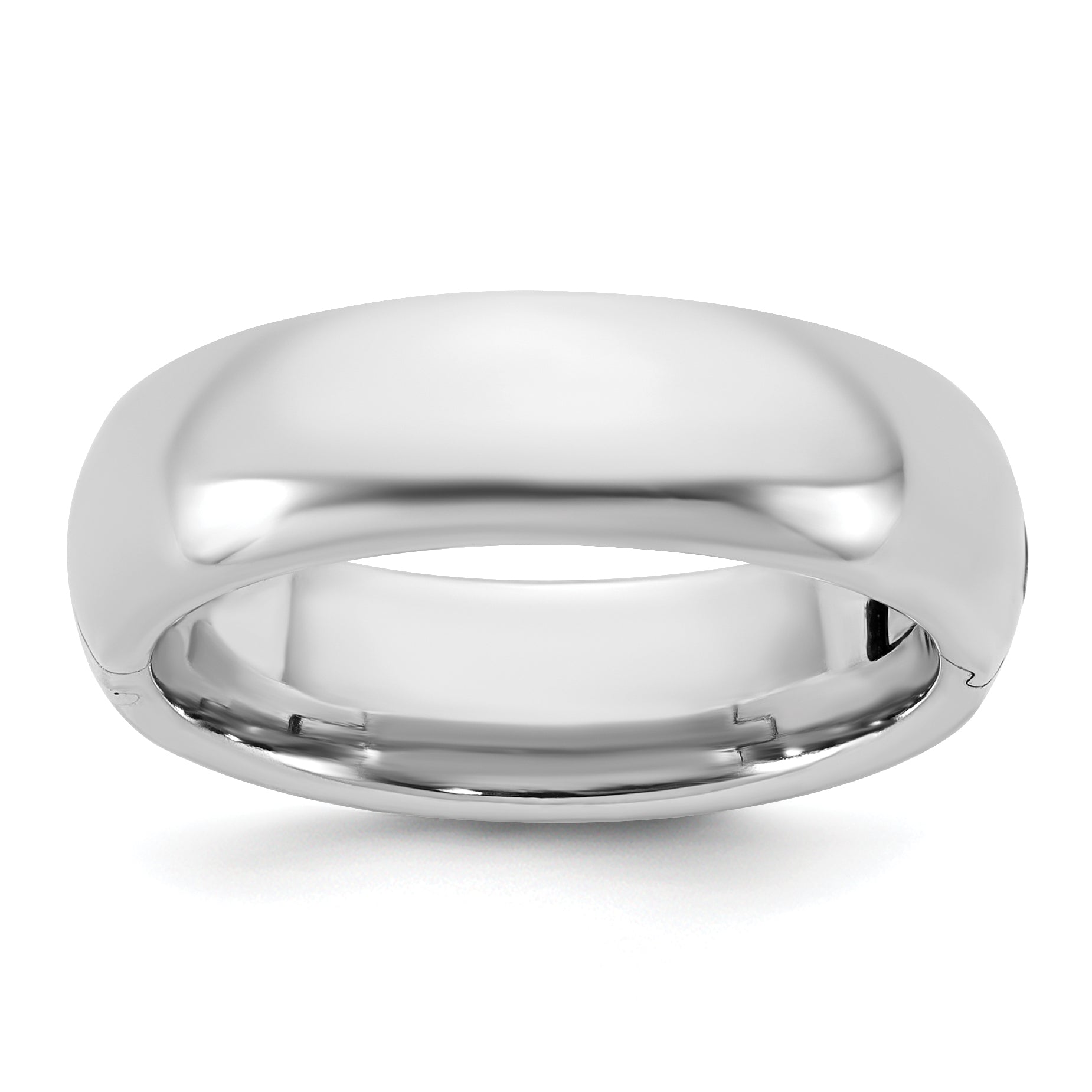 14kw CLIQ 6mm Hinged Comfort Fit Wedding Band