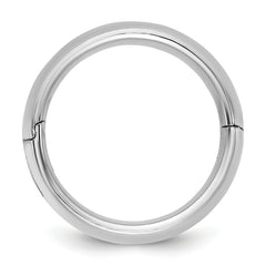 14kw CLIQ 8mm Hinged Comfort Fit Wedding Band Size 12.5