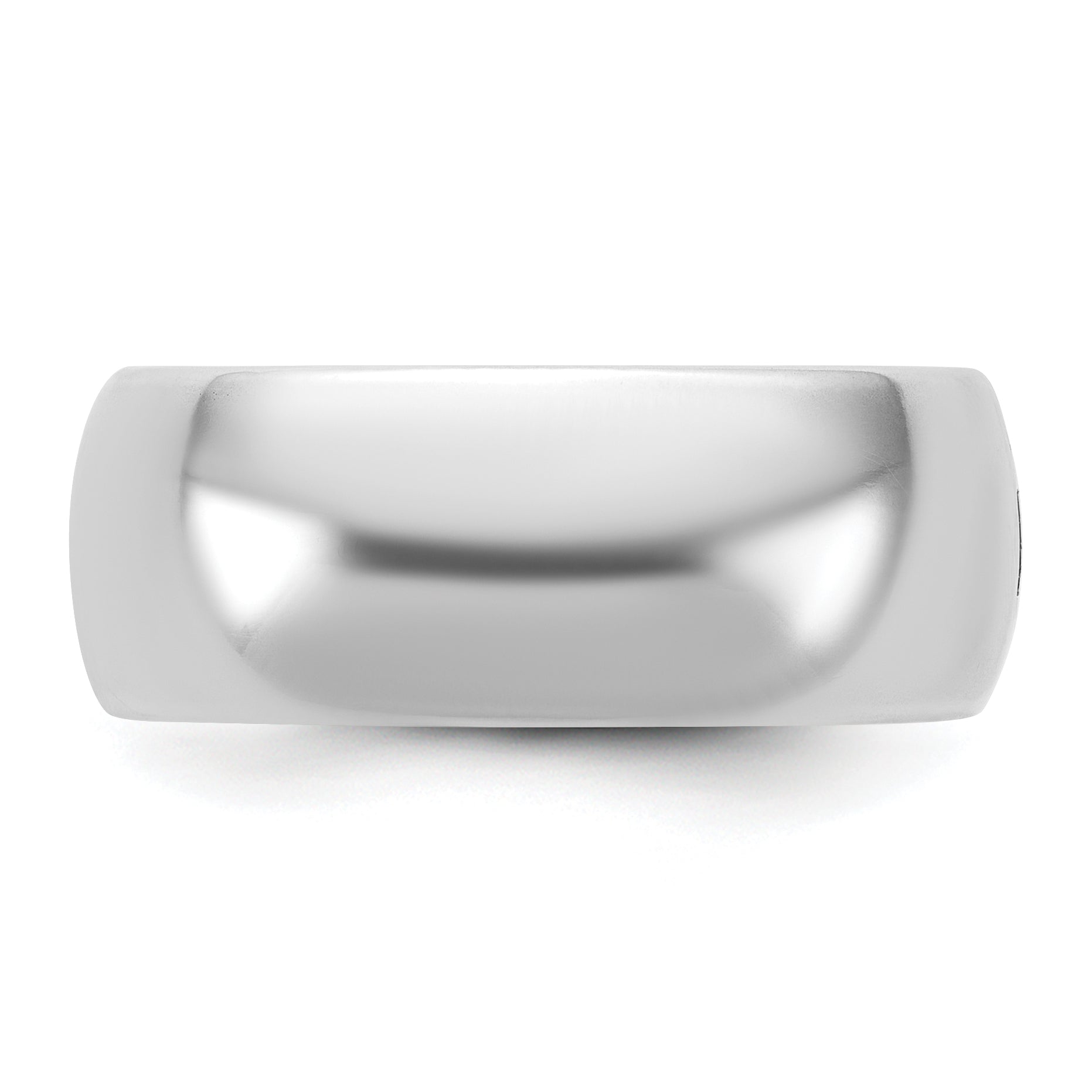14kw CLIQ 8mm Hinged Comfort Fit Wedding Band Size 12.5
