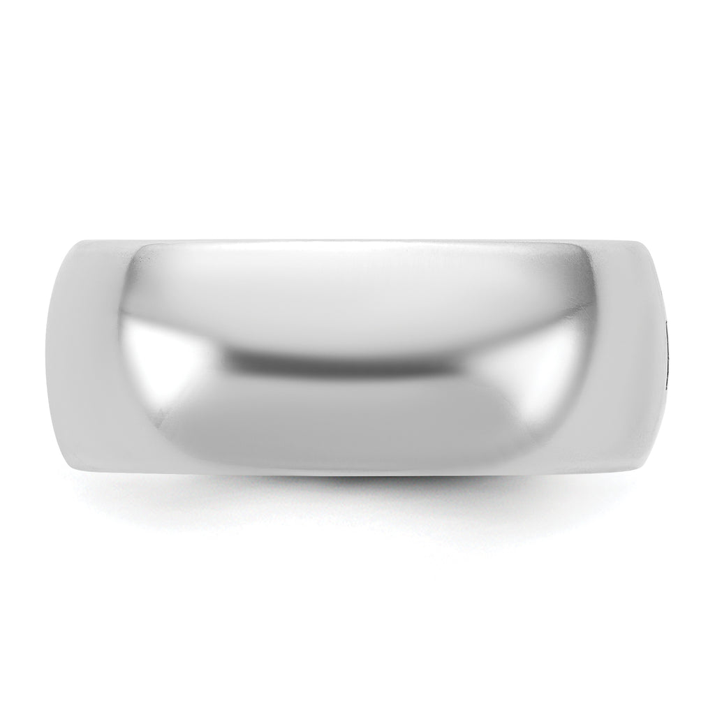 14kw CLIQ 8mm Hinged Comfort Fit Wedding Band
