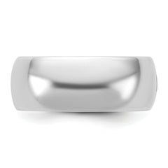 14kw CLIQ 8mm Hinged Comfort Fit Wedding Band Size 12.5