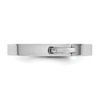 14kw CLIQ 3mm Hinged Flat Wedding Band
