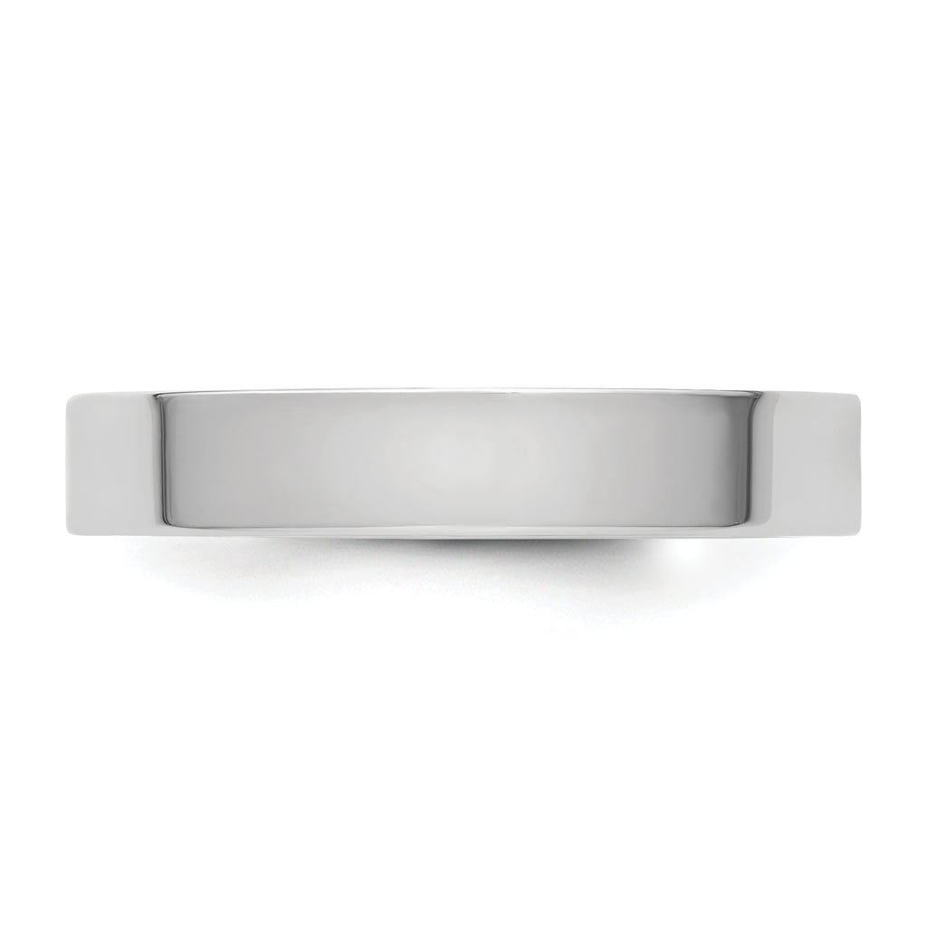 14kw CLIQ 4mm Hinged Flat Wedding Band