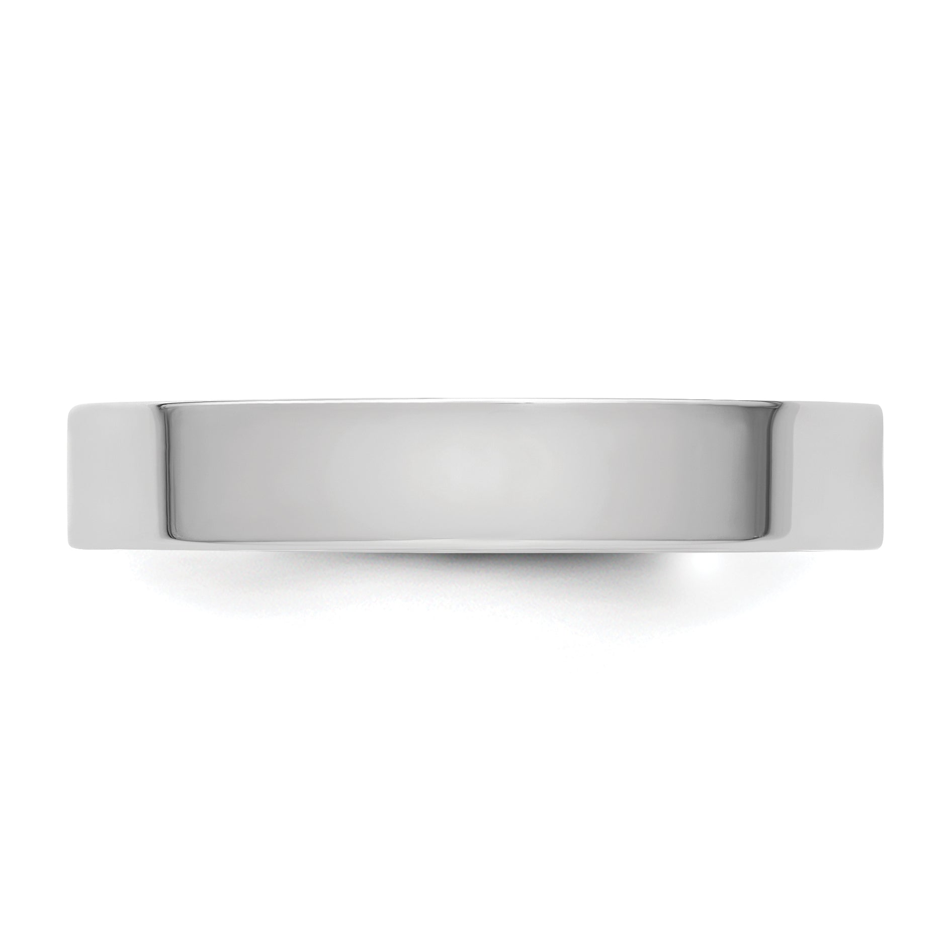 14kw CLIQ 4mm Hinged Flat Wedding Band