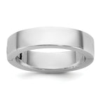 14kw CLIQ 5mm Hinged Flat Wedding Band