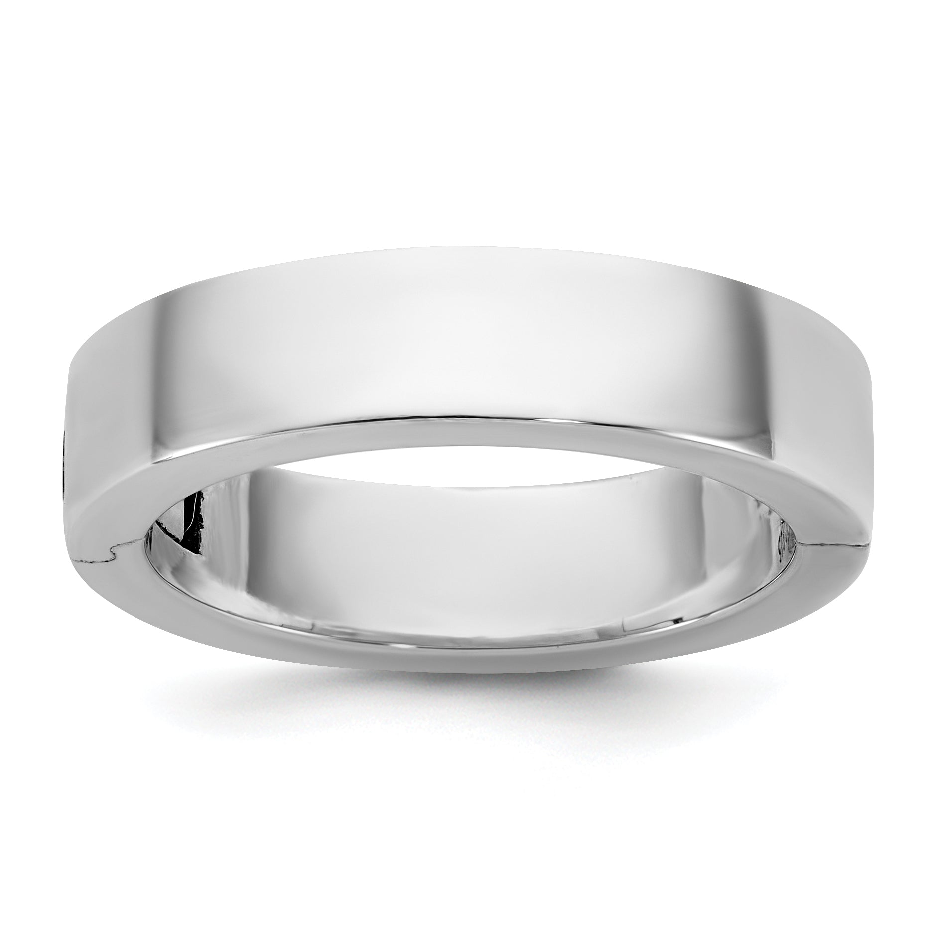 14kw CLIQ 5mm Hinged Flat Wedding Band