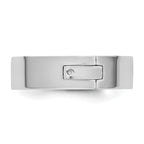 14kw CLIQ 6mm Hinged Flat Wedding Band