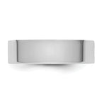 14kw CLIQ 6mm Hinged Flat Wedding Band