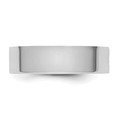 14kw CLIQ 6mm Hinged Flat Wedding Band Size 12.5