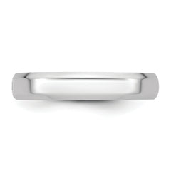 14kw CLIQ 4mm Hinged Beveled Edge Wedding Band Size 12