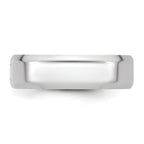 14kw CLIQ 6mm Hinged Beveled Edge Wedding Band