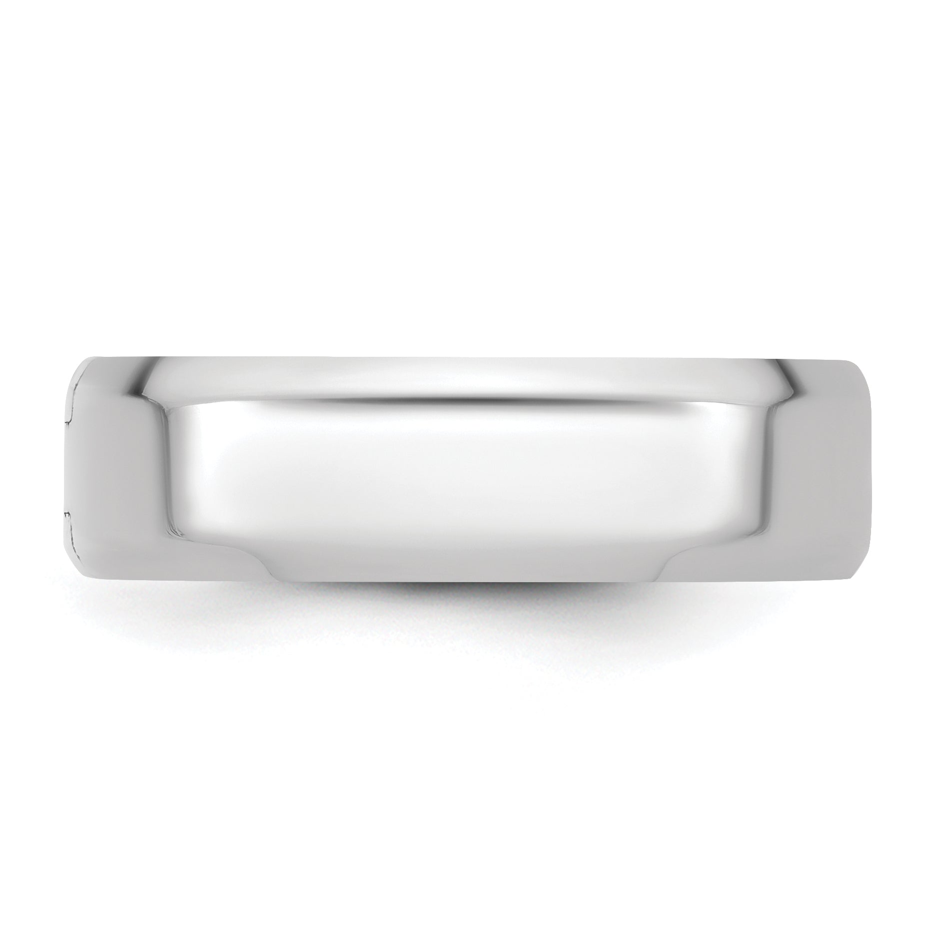 14kw CLIQ 6mm Hinged Beveled Edge Wedding Band