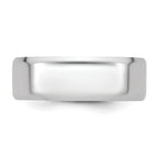 14kw CLIQ 7mm Hinged Beveled Edge Wedding Band