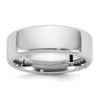 14kw CLIQ 7mm Hinged Beveled Edge Wedding Band