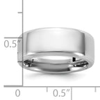 14kw CLIQ 8mm Hinged Beveled Edge Wedding Band