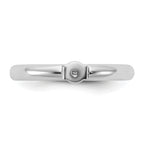 14kw CLIQ Low Profile Hinged Peg Set Engagement Ring Mounting, No Stone Included