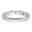 14kw CLIQ Hinged Cathedral Solitaire Peg Set Engagement Ring Mounting, No Stone Included