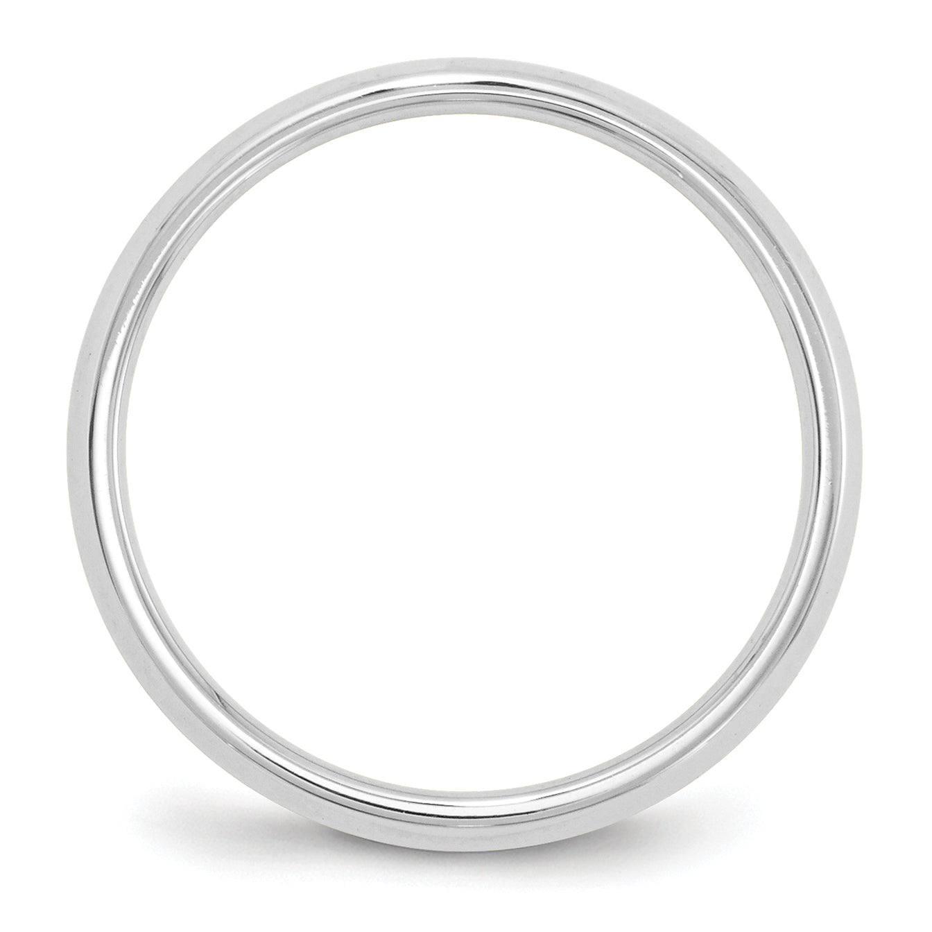 SS 6mm Knife Edge Comfort Fit Band