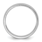 14KW 7mm Milgrain Half Round Band
