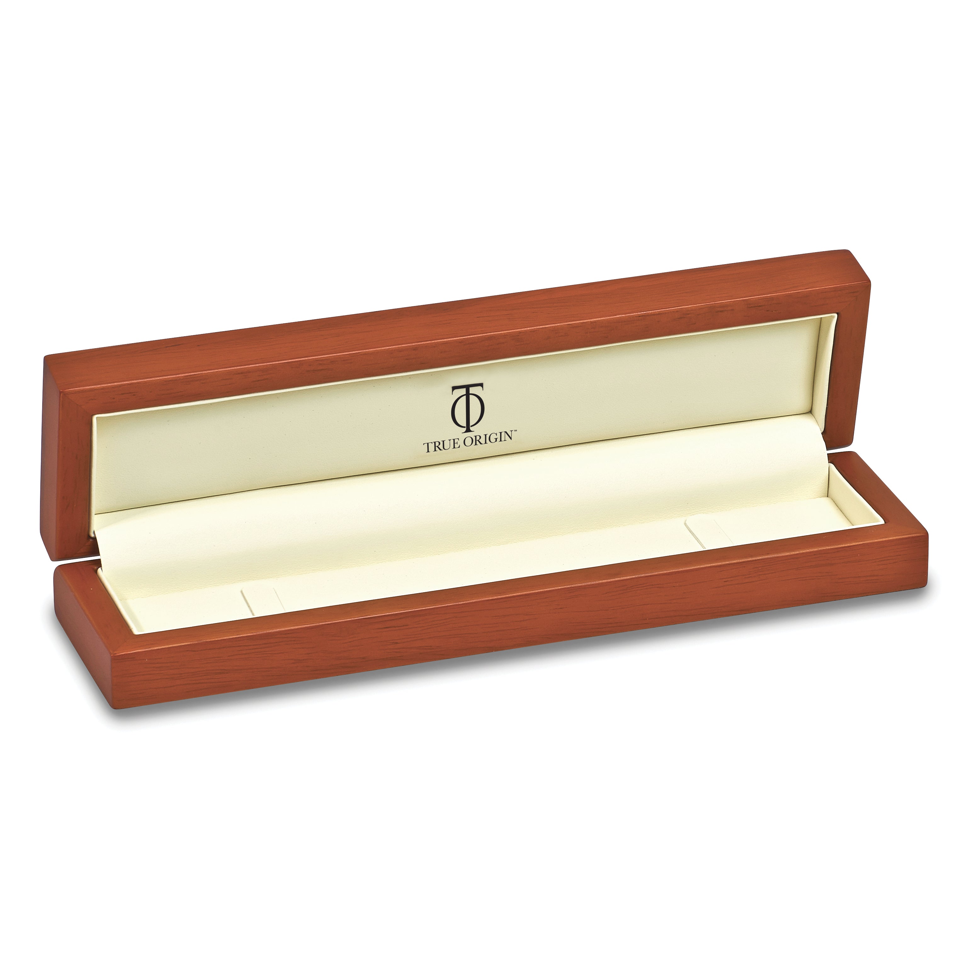 True Origin 14k Rose Gold 1/6 carat Lab Grown Diamond VS+ F+ Seven Station 7 inch Bracelet