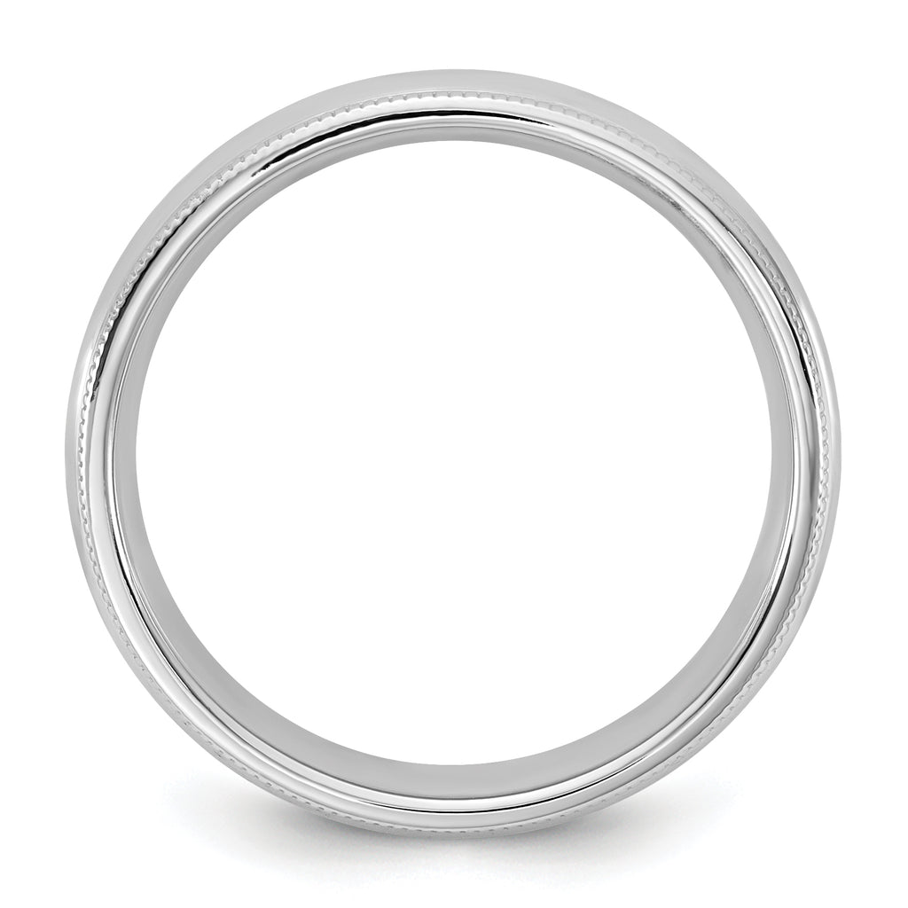 14KW 4.5mm Milgrain Comfort Fit Band Size 14