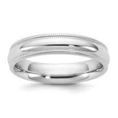 14KW 4.5mm Milgrain Comfort Fit Band Size 14